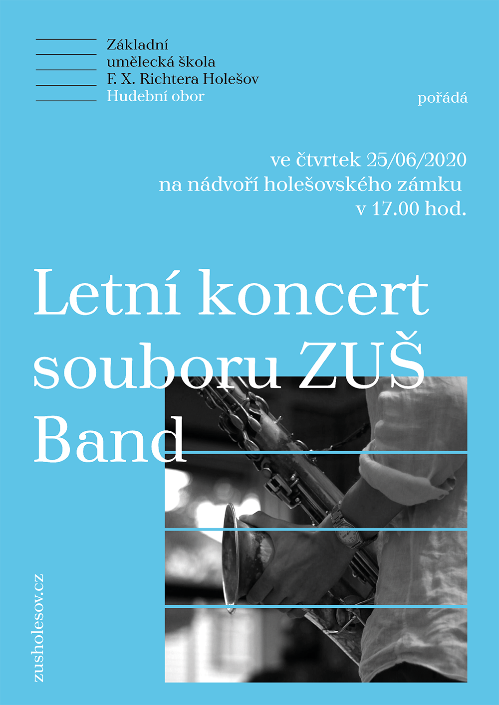 Letní koncert ZUŠ Bandu