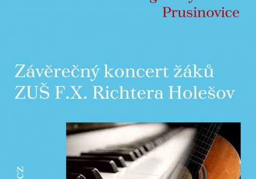 Závěrečný koncert žáků pobočky v Prusinovicích